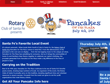 Tablet Screenshot of pancakesontheplaza.com